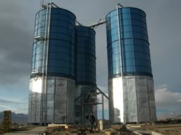 Bolted Cement Silo 3 x 1300m³ Bolted Cement Silo 3 x 1300m³