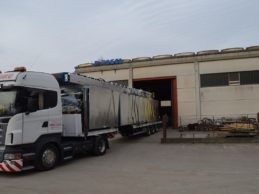 Inline Aggregate Storage Hopper + Belt Conveyor