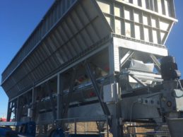 Inline Aggregate Storage Hopper