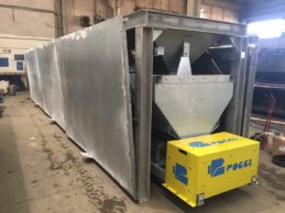 Inline Aggregate Storage Hopper