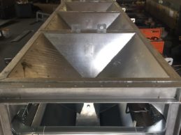 Inline Aggregate Storage Hopper