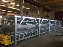 Inline Aggregate Storage Hopper