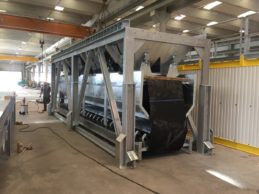 Inline Aggregate Storage Hopper