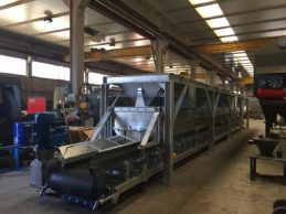 Inline Aggregate Storage Hopper