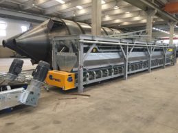 Inline Aggregate Storage Hopper