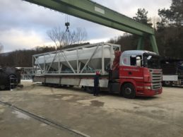 Horizontal Pneumatic Truck Silo (Shuttle Silo)