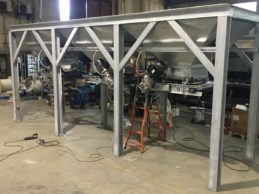 Inline Aggregate Storage Hopper