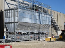 Inline Aggregate Storage Hopper