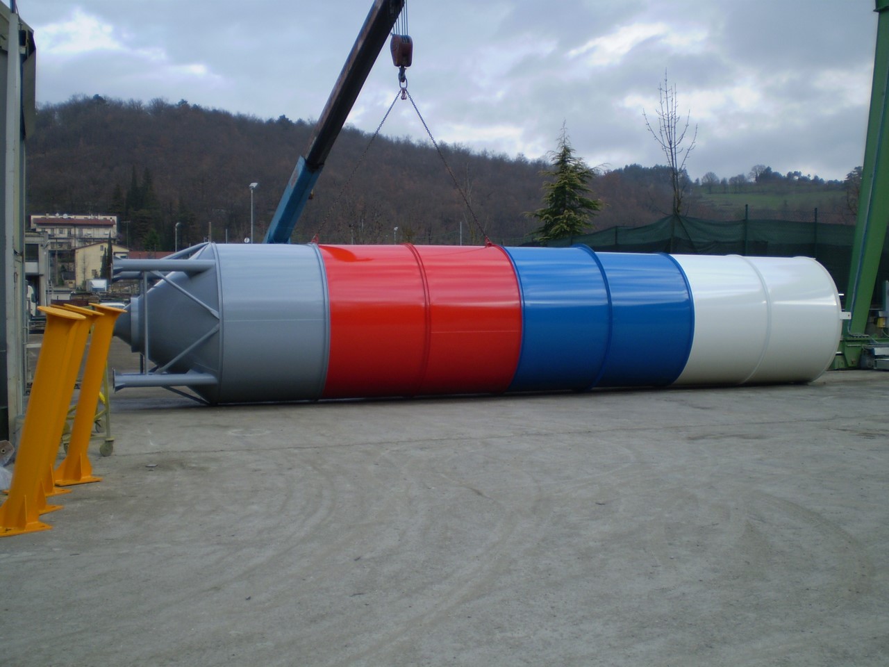 Telescopic Vertical Silo for Container