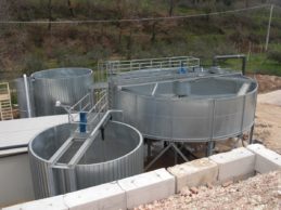 Chiarificatore + vasche fanghi e acqua (Copy)