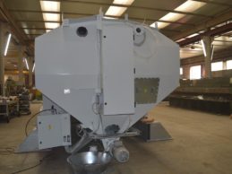 Low Level Horizontal Cement Silo 66m³ on Frame Low Level Horizontal Cement Silo 66m³ on Frame