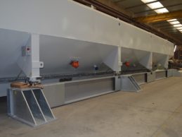 Low Level Horizontal Cement Silo 66m³ on Frame Low Level Horizontal Cement Silo 66m³ on Frame