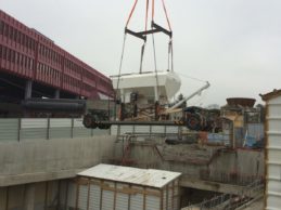 Low Level Horizontal Cement Silo 26m³ Low Level Horizontal Cement Silo 26m³