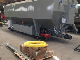 Low Level Horizontal Cement Silo 36m³ Low Level Horizontal Cement Silo 36m³