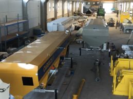 Low Level Horizontal Cement Silos Low Level Horizontal Cement Silos