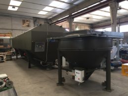 Low Level Horizontal Cement Silo 56m³ + Big-Bag Silo (French Army) Low Level Horizontal Cement Silo 56m³ + Big-Bag Silo (French Army)