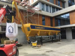 Low Level Horizontal Cement Silo for Container 36m³ Low Level Horizontal Cement Silo for Container 36m³