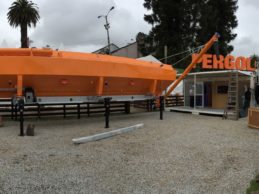 Low Level Horizontal Cement Silo for Container 36m³ Low Level Horizontal Cement Silo for Container 36m³