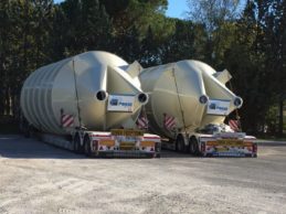 2 x Monolithic Vertical Double Chamber Silos ø3200 mm 2 x Monolithic Vertical Double Chamber Silos ø3200 mm