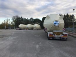 4 x Monolithic Vertical Silos ø3200 mm 4 x Monolithic Vertical Silos ø3200 mm