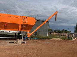 Low Level Horizontal Cement Silo for Container 36m³ Low Level Horizontal Cement Silo for Container 36m³