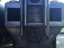 Low Level Horizontal Cement Silo Twin Chamber 16m³ Low Level Horizontal Cement Silo Twin Chamber 16m³