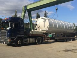 Monolithic Vertical Cement Silo 57m³ Monolithic Vertical Cement Silo 57m³