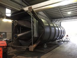 Monolithic Vertical Double Chamber Cement Silo 75m³ Monolithic Vertical Double Chamber Cement Silo 75m³