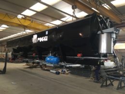 Low Level Horizontal Cement Silo 66m³ Low Level Horizontal Cement Silo 66m³