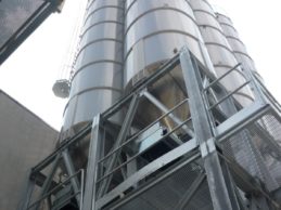 6 x Monolithic Vertical Cement Silo 57m³ 6 x Monolithic Vertical Cement Silo 57m³