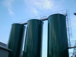 3 x Monolithic Storage Tanks ø3500 3 x Monolithic Storage Tanks ø3500